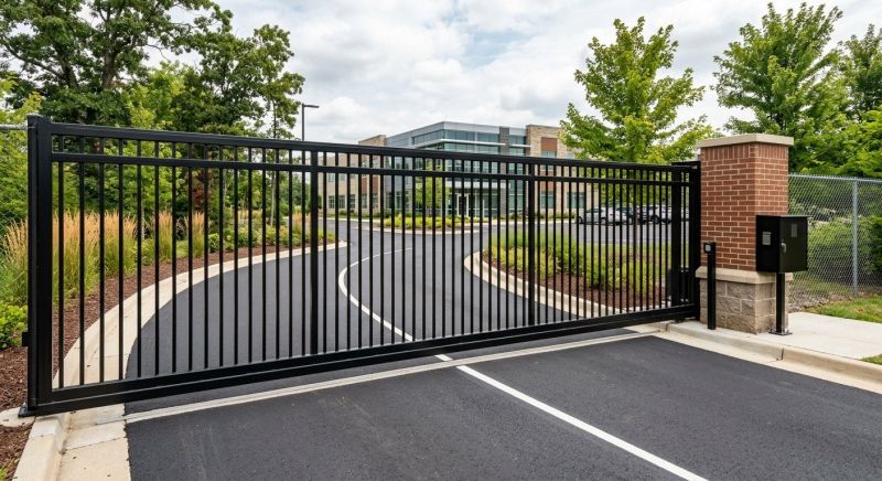 Commercial Gate Installation in Denver, CO