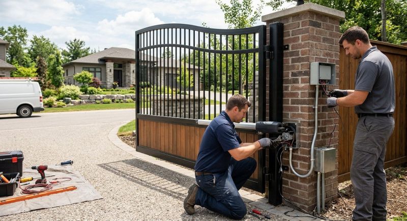 Electric Gate Installation in Cary, NC
