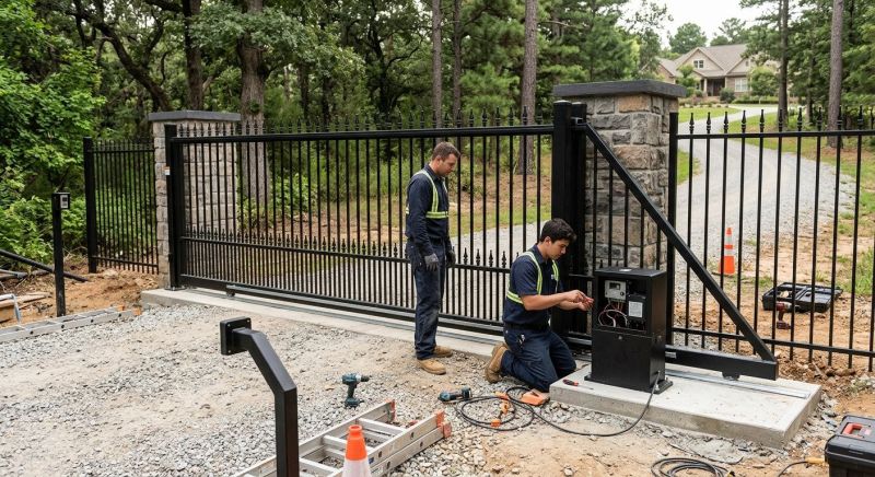 Automatic Gate Installation in Cary, NC