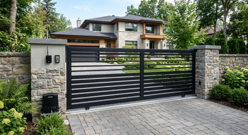 Driveway Fence Installation in Clermont, FL