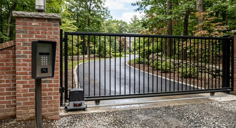 Gate Entry System Installation in Boca Raton, FL