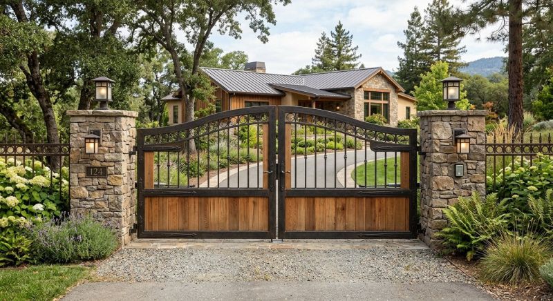 Main Gate Installation in Roswell, GA